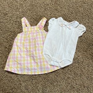 Baby girls dress outfit
